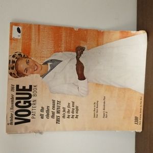 Vintage 1964 Vogue Pattern Book